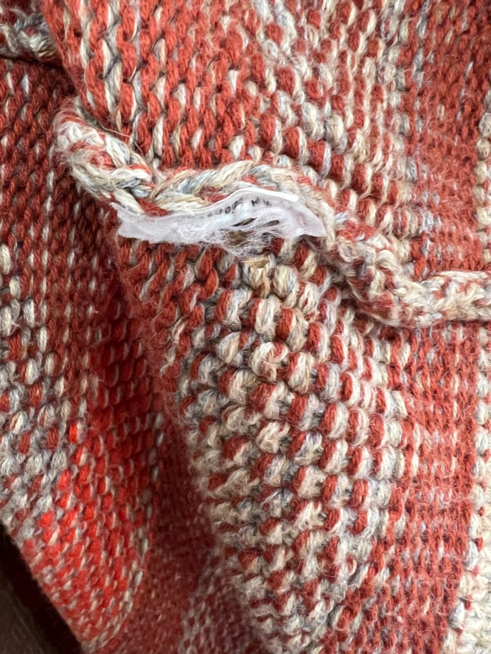Pendleton-Monterey,Multicolor Aztec Shawl Collar Cardigan–Womens Small-No‎ Belt - Picture 4 of 5